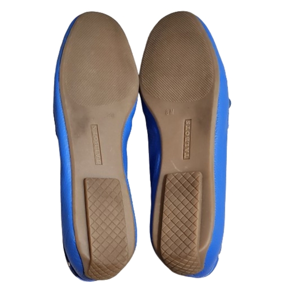 Talbots Jessie Biscayne Blue Driving Moccasin Loafer Size 8 - Picture 6 of 10